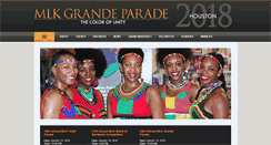 Desktop Screenshot of mlkgrandeparade.org